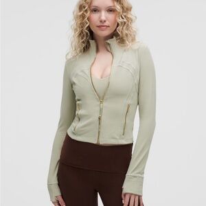 lululemon Green fog define zip-Up Jacket